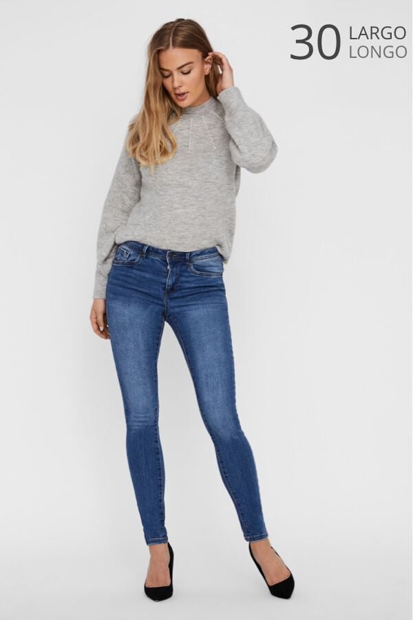 Vero Moda Jeans de algod&atilde;o org&acirc;nico