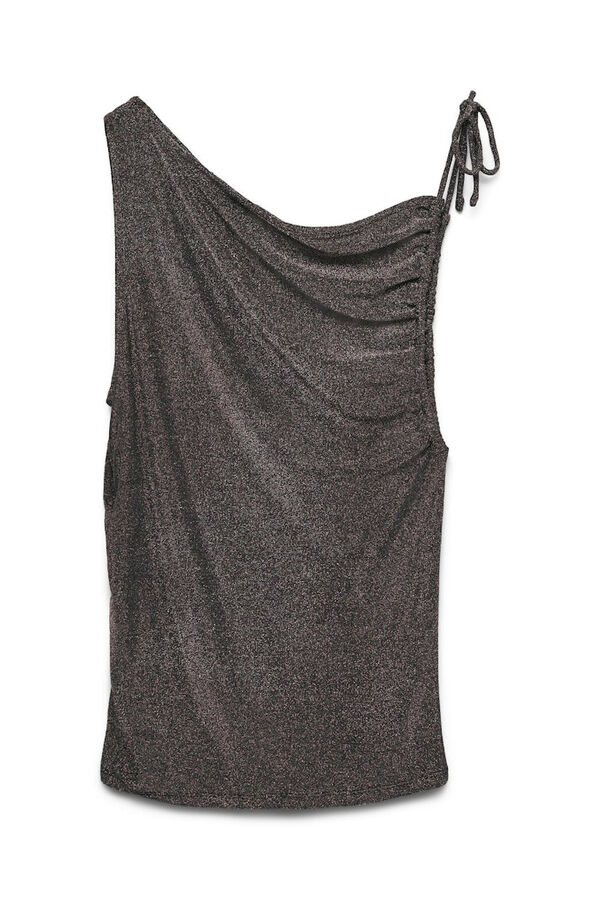 Vero Moda Top com decote assimétrico Preto