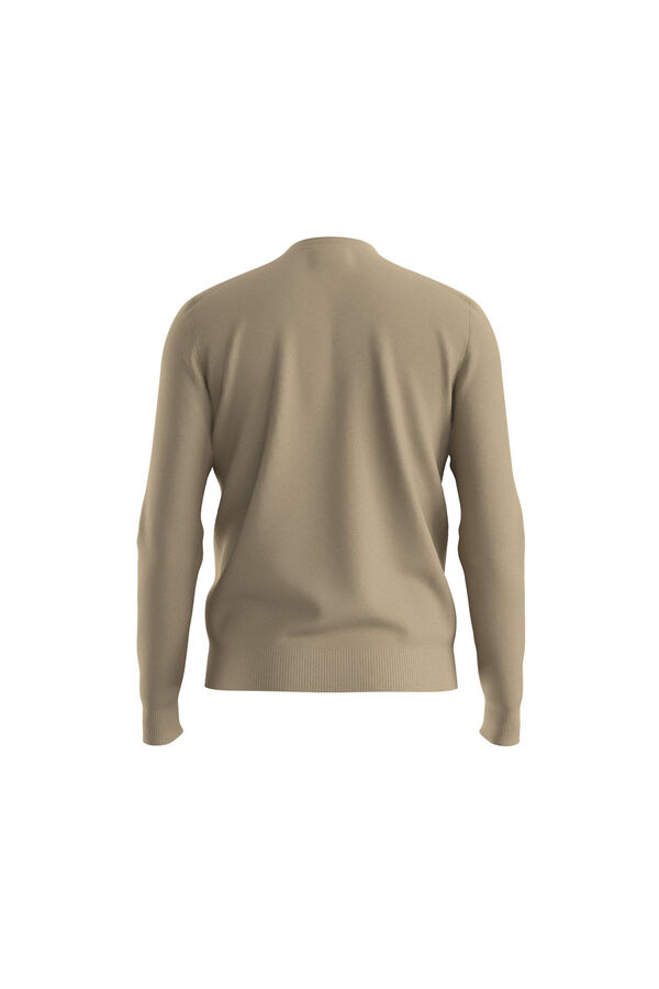 HUGO Round neck jumper Beige