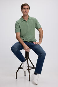 Jack & Jones Camisa pólo liso de regular fit