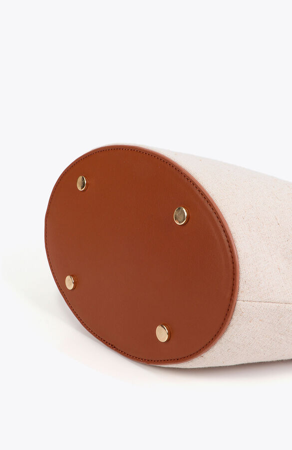 Lola Casademunt Shopper desestructurado Marr&oacute;n