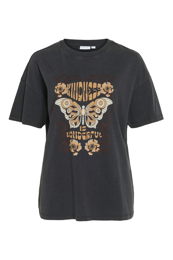Camiseta estampada de algodón orgánico