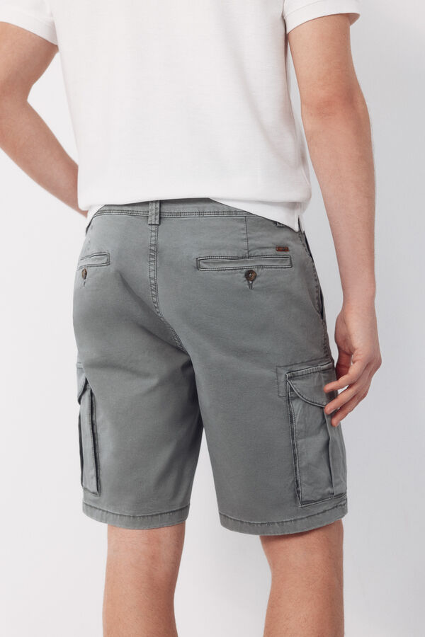 Cortefiel Cargo Bermuda shorts Kaki