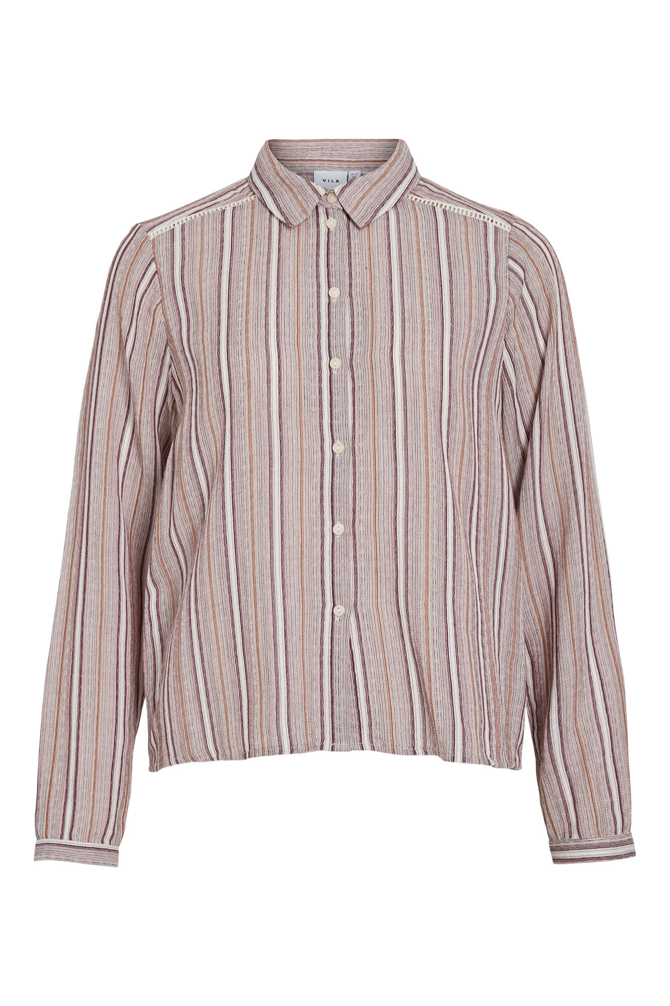 Vila Camisa de riscas multicolor