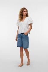 Vero Moda Bermudas jeans Azul