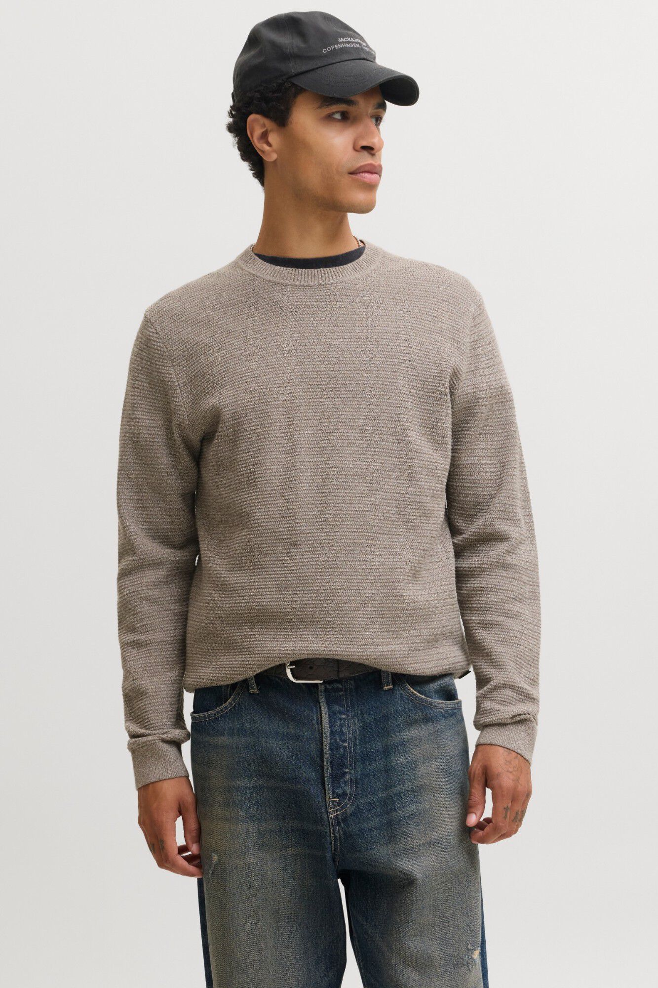 Jack & Jones Camisola regular 100% algod&atilde;o