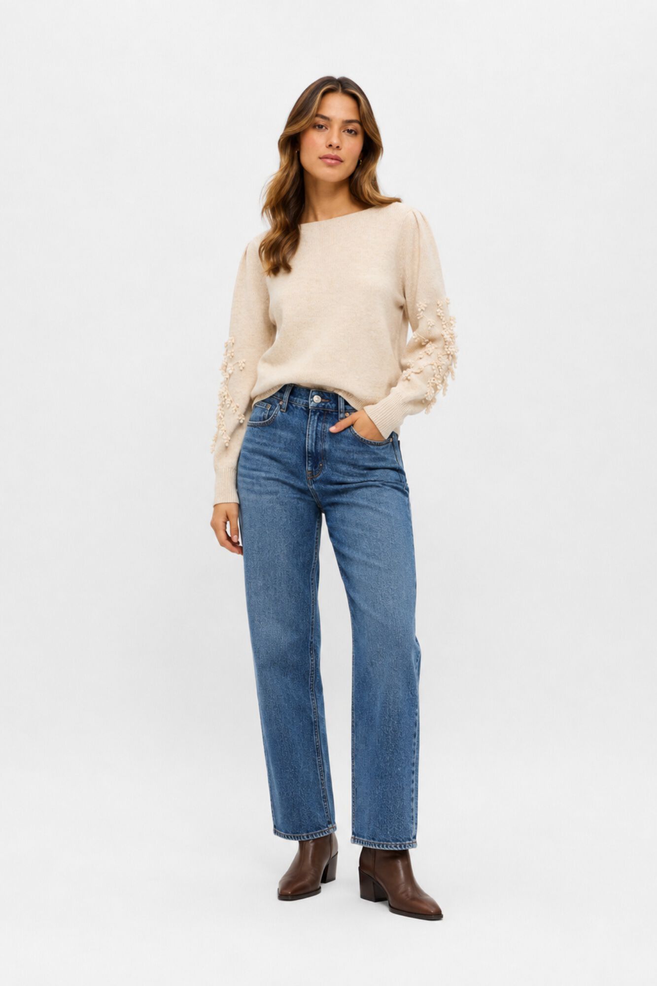 Object Camisola gola barco