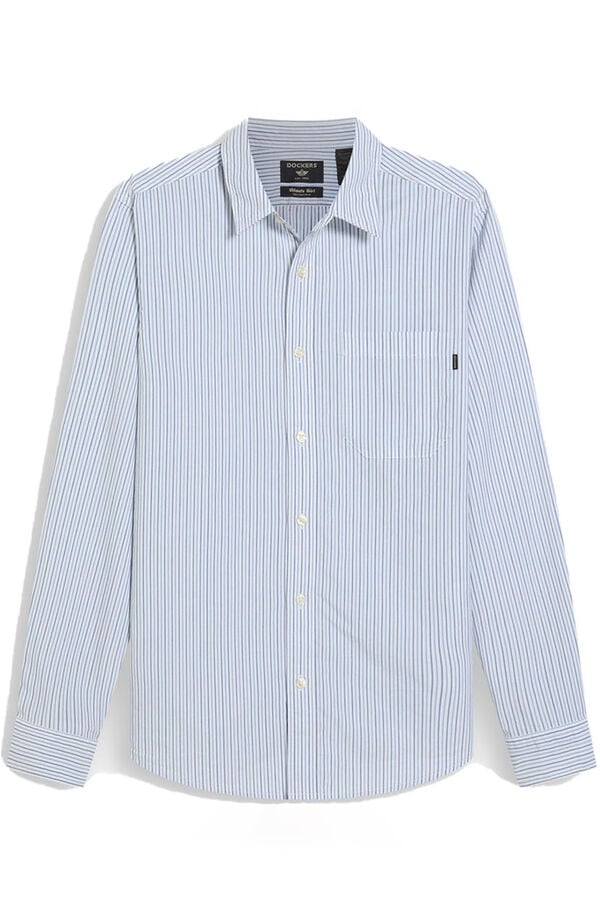 Dockers Camisa slim fit Azul