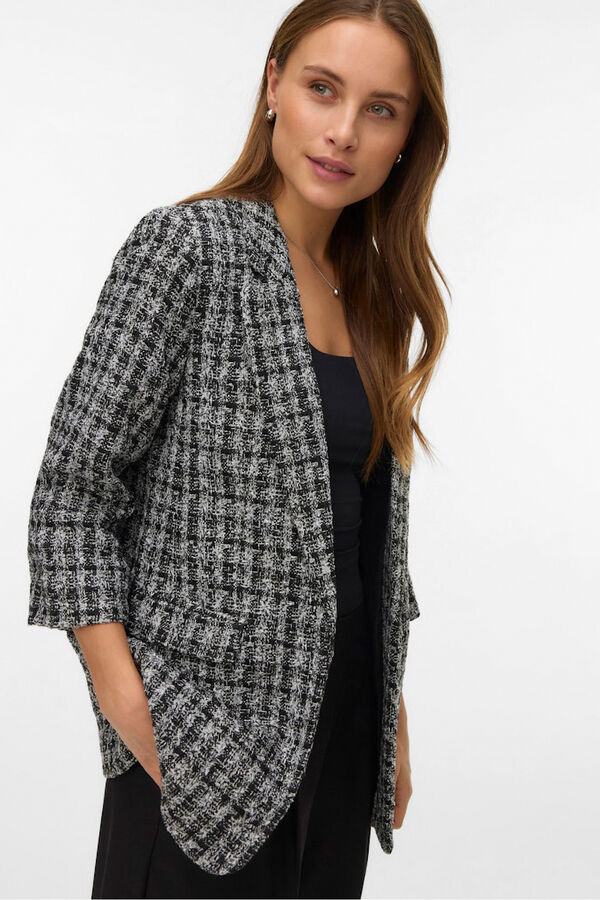 Vero Moda Blazer b&aacute;sica Cinzento