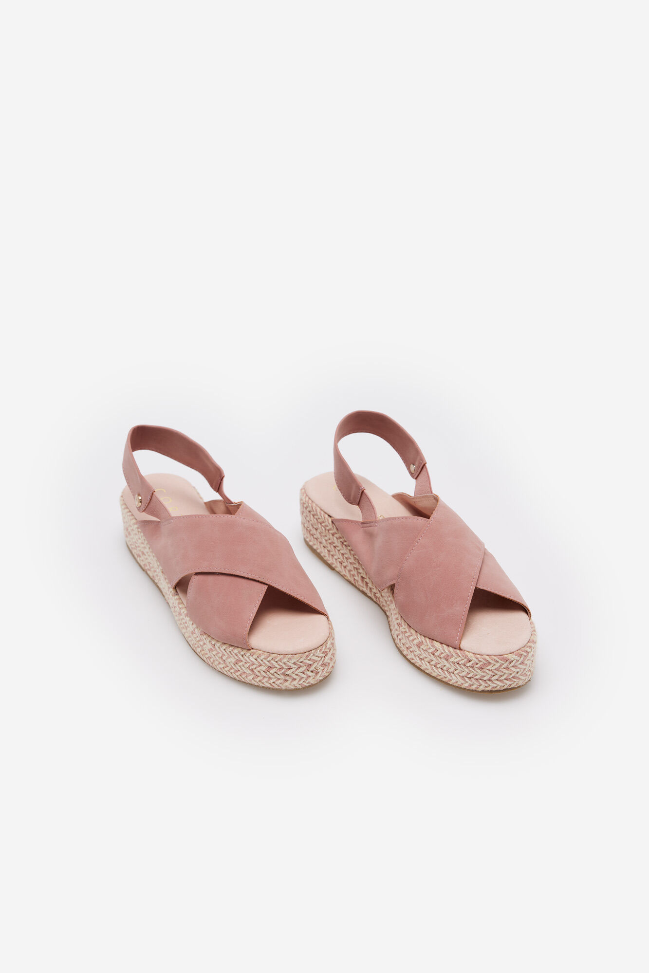 Alpargata con tiras cruzadas Chaussures pour femme Cortefiel