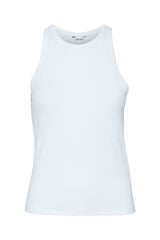 Cortefiel Essential sleeveless top White