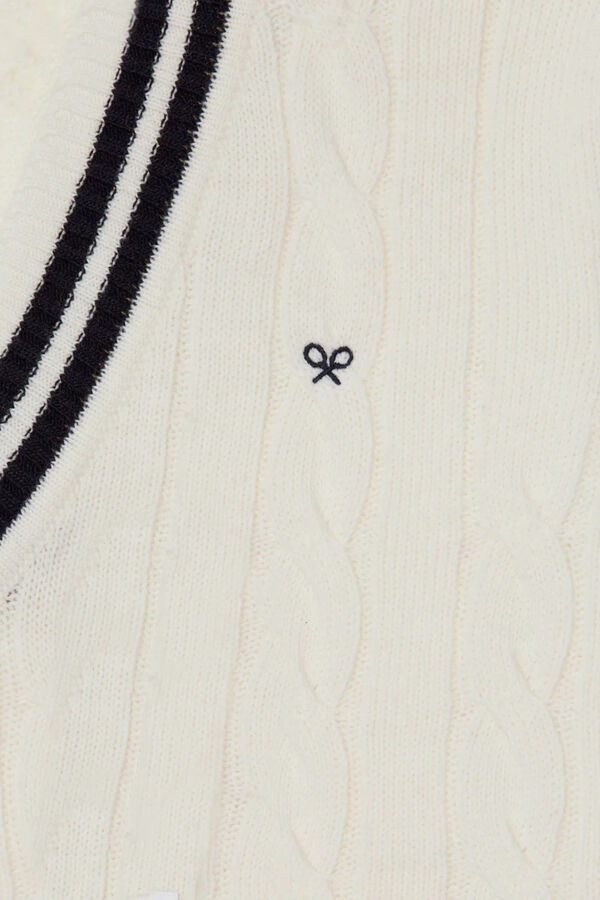 Silbon Jersey college ochos crema Arena