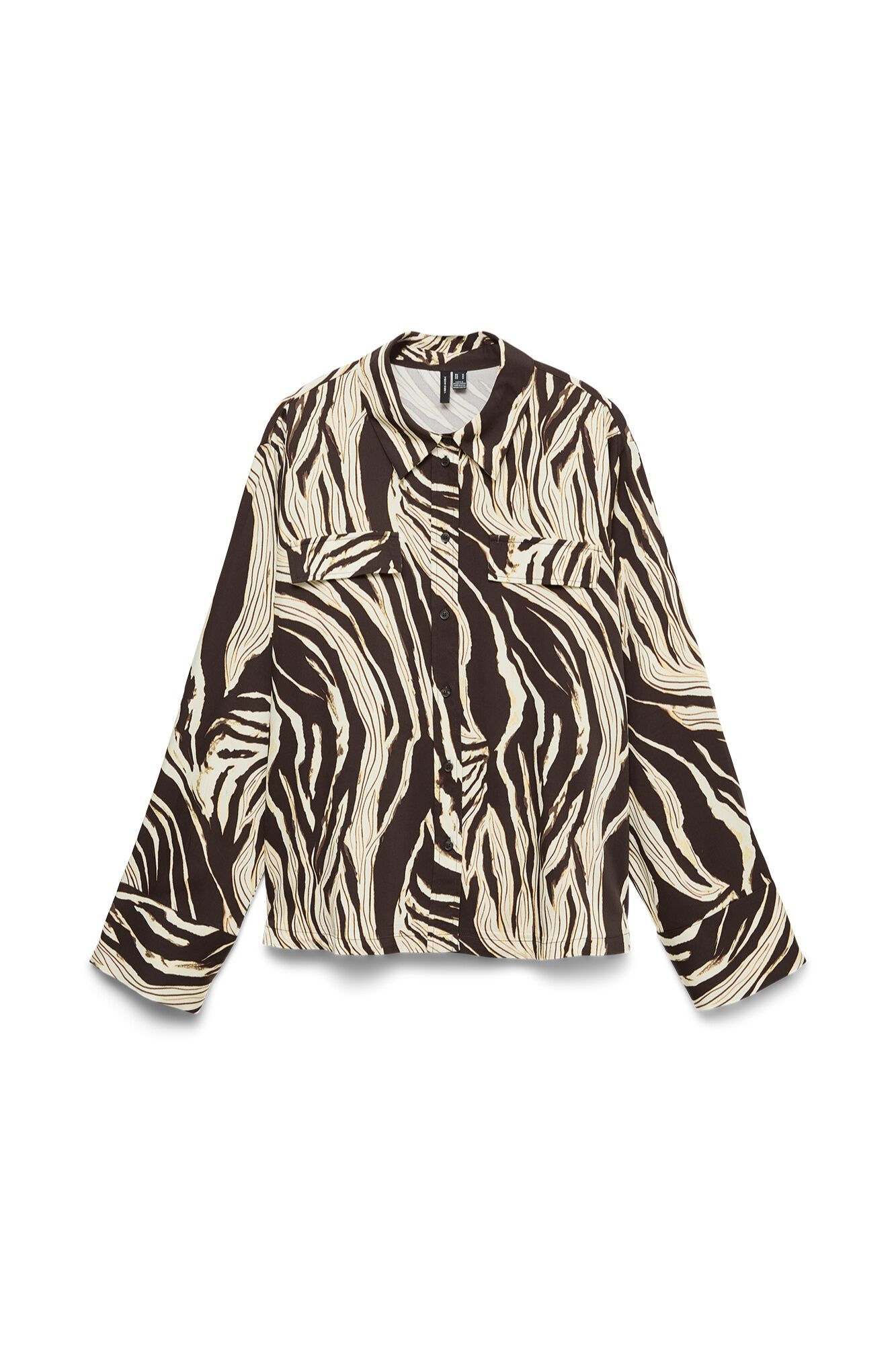 Vero Moda Camisa con estampado cebra