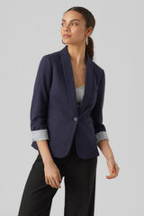 Cortefiel Fitted blazer Navy