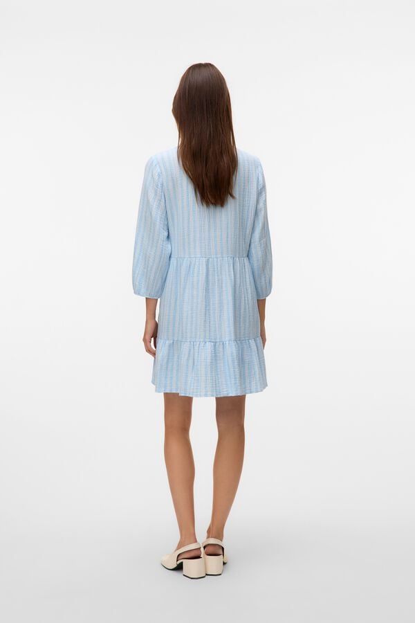 Vero Moda Striped short dress Blue