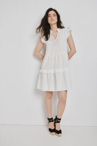 Vero Moda Vestido curto de algod&atilde;o