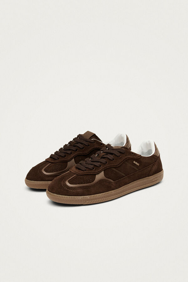 Alohas Leather slippers Tb.490 Rife Brown