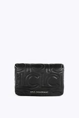 Lola Casademunt Mala de tiracolo acolchoada Preto