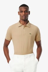 Lacoste T-shirt de manga curta Tostado