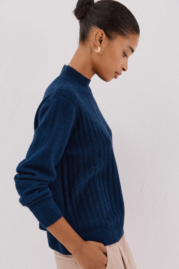 Cortefiel Jersey Perkins braids Navy