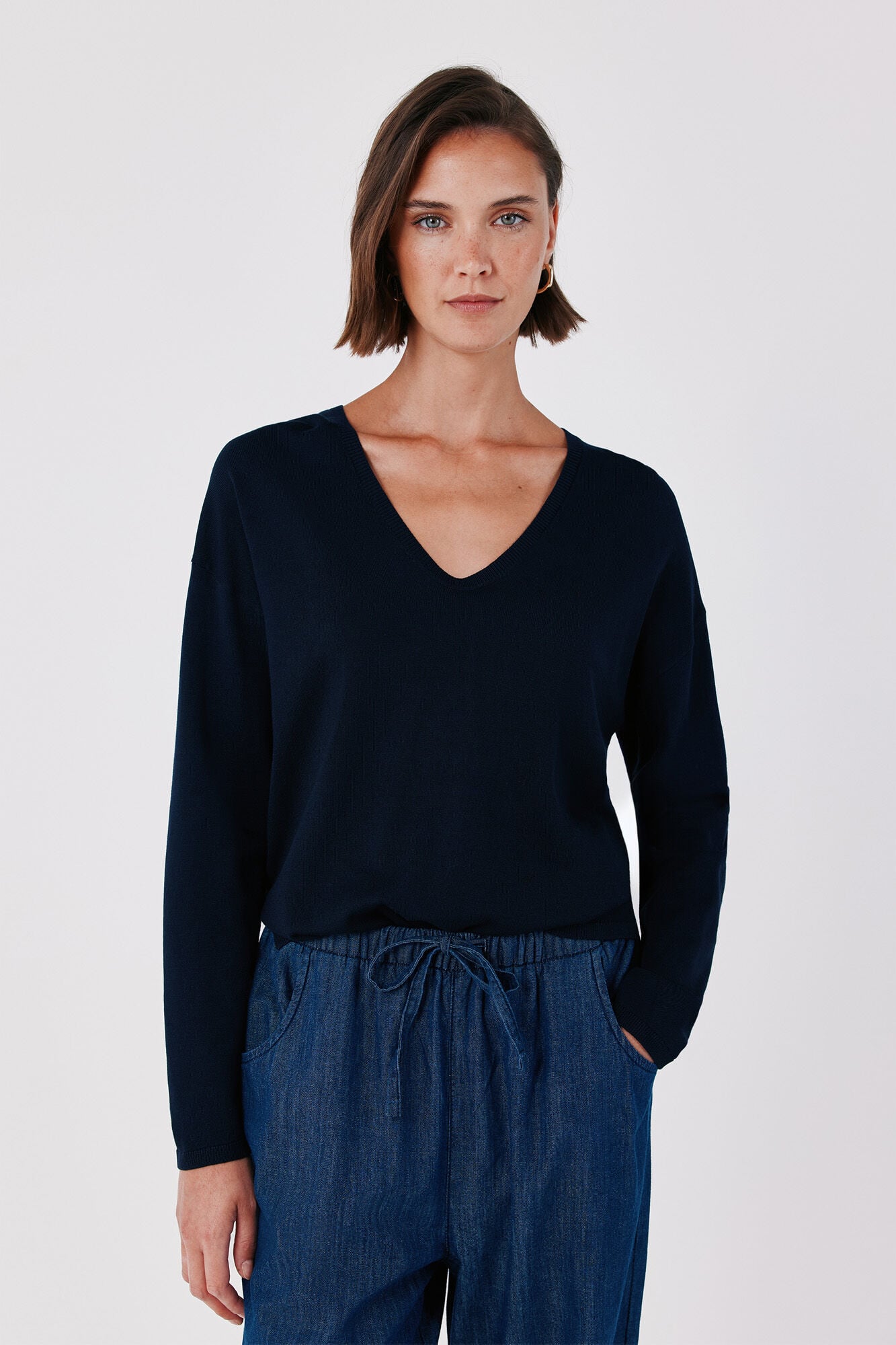 Cortefiel V-neck jumper