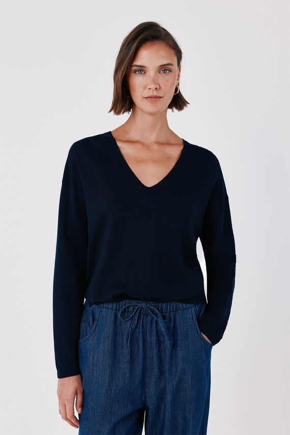 Jersey escote pico