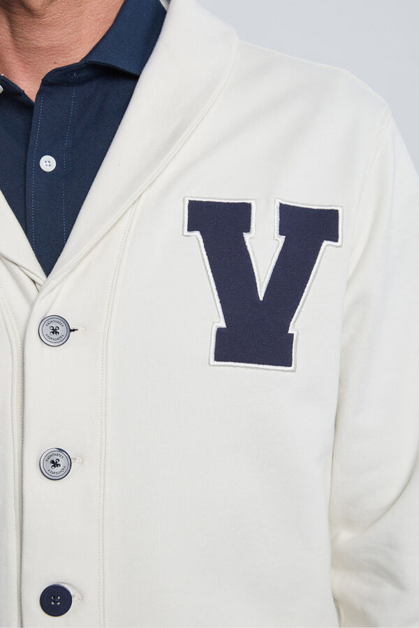 Valecuatro Sweatshirt smoking off-white Ecru