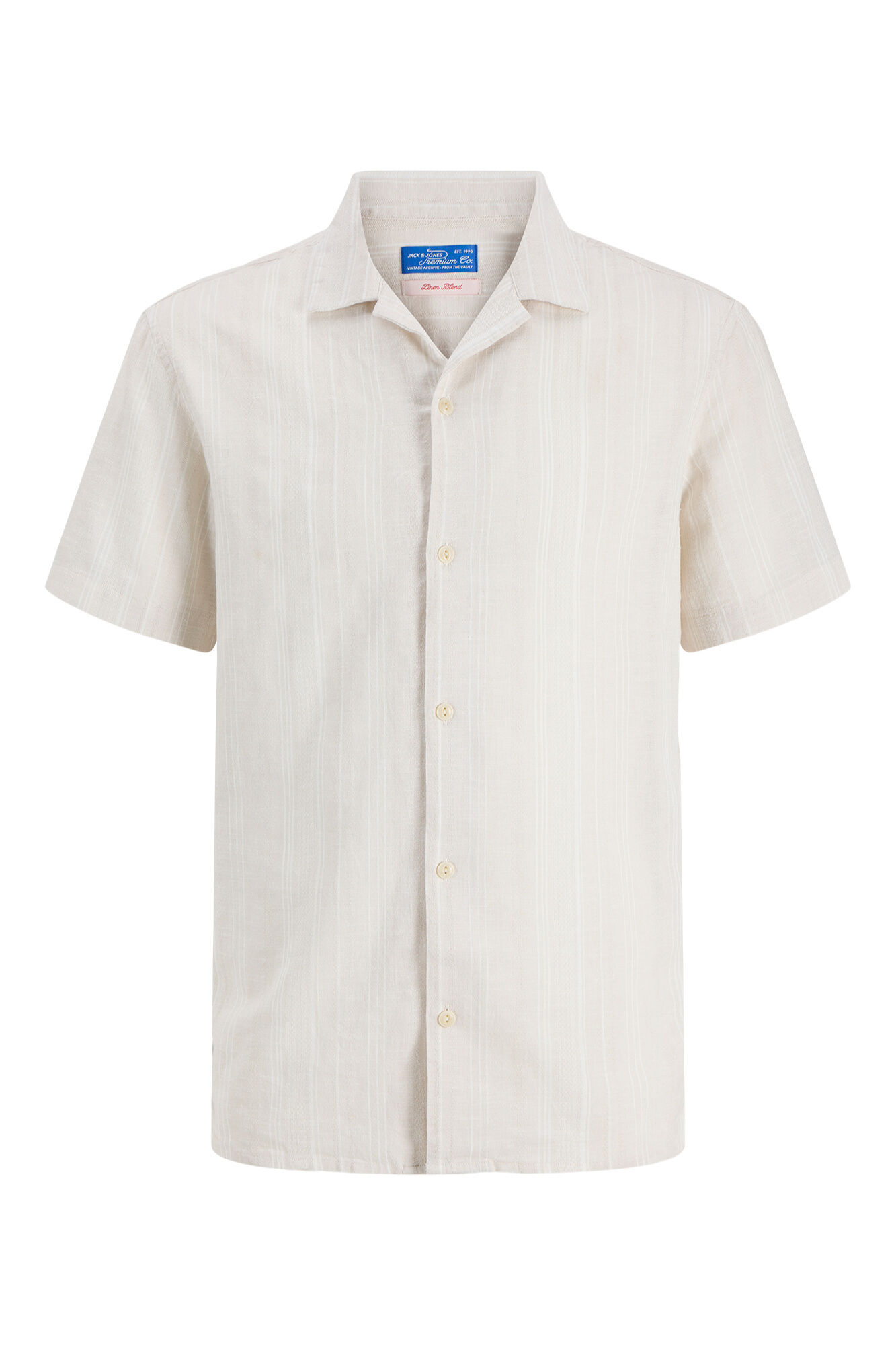 Jack & Jones Camisa resort em linho