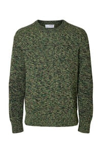 Selected Camisola de gola caixa 100% algodão orgânico