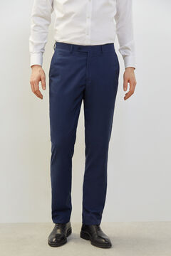 Cortefiel Serie XXI checked trousers Turquoise