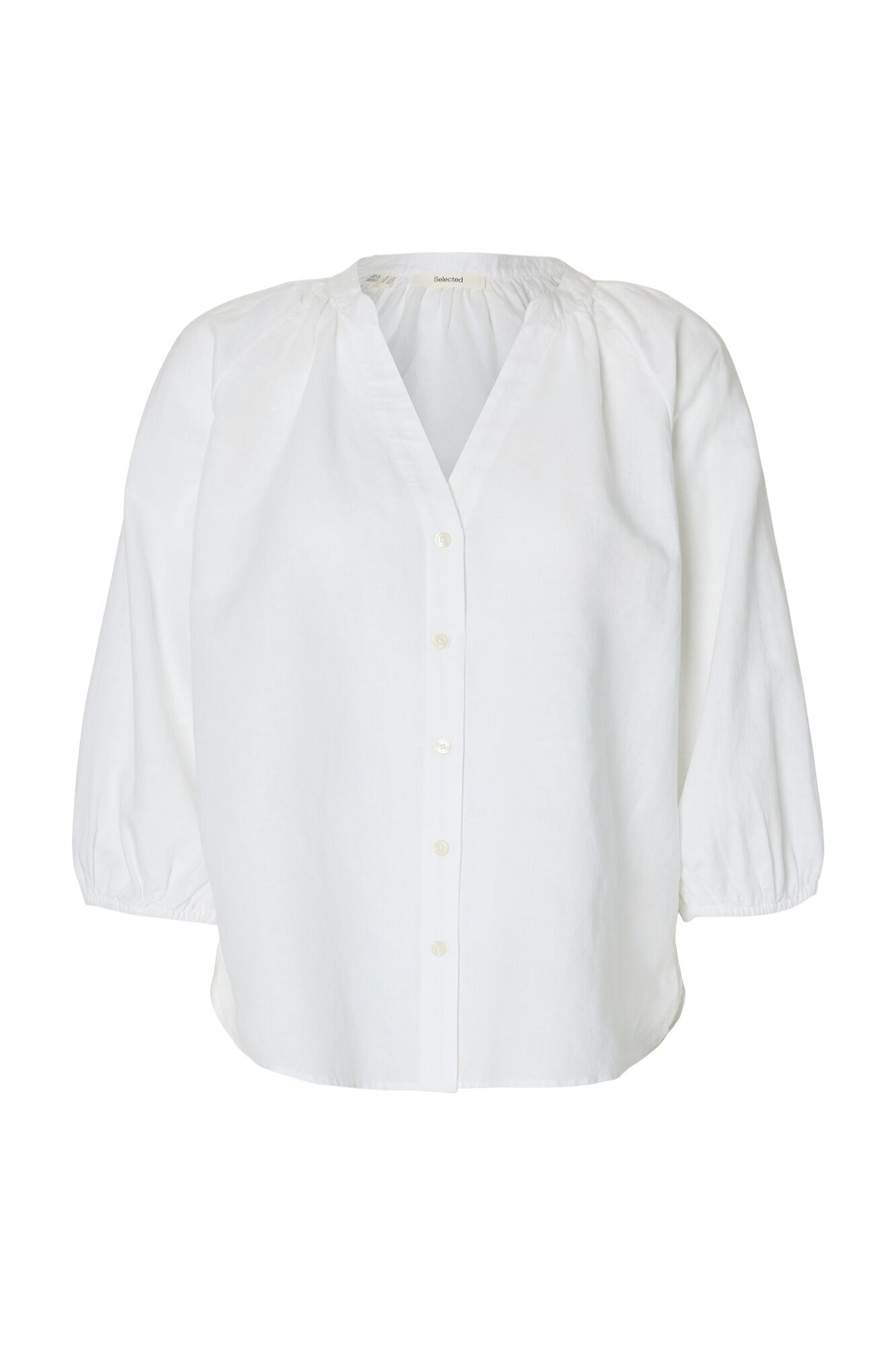 Selected Blusa manga 3/4 em linho