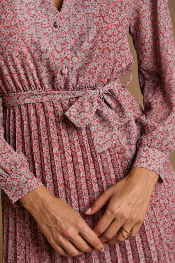 Polín Et Moi Vestido florido lilás Roxo