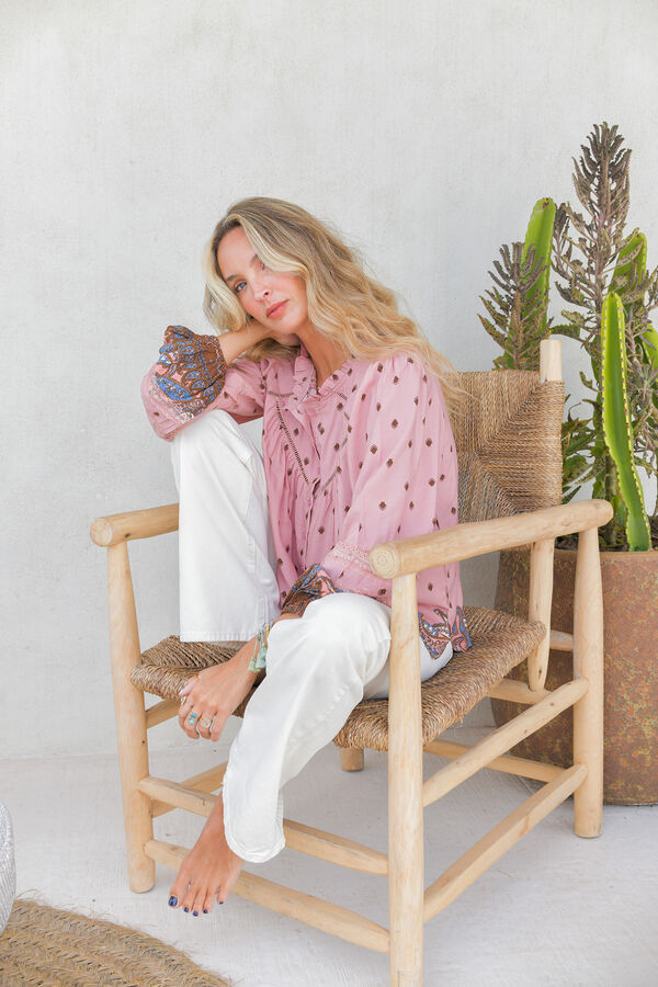 Jaase Blusa fluida Subiu