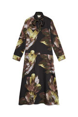 Vero Moda Vestido longo com laçada  Preto