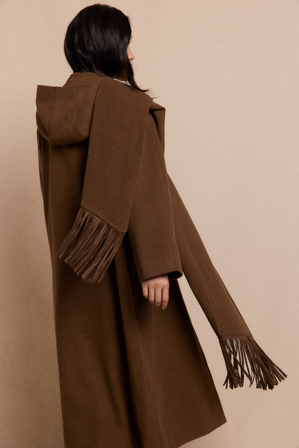 Slowlove Sobretudo cachecol Verde