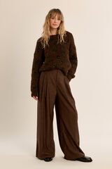 Molly Bracken Camisola com estampado Castanho