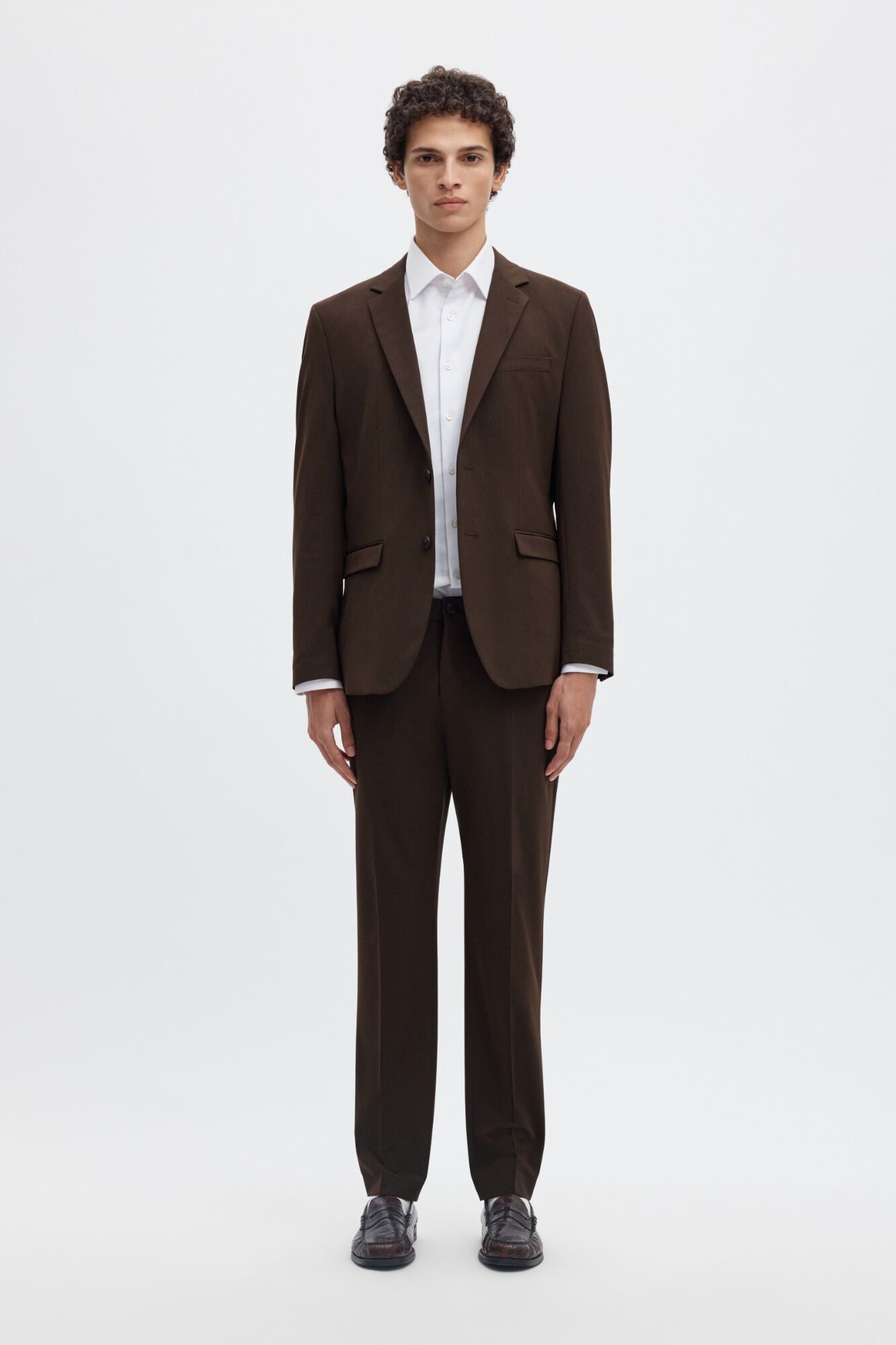 Selected Cal&ccedil;a de fato Slim Fit