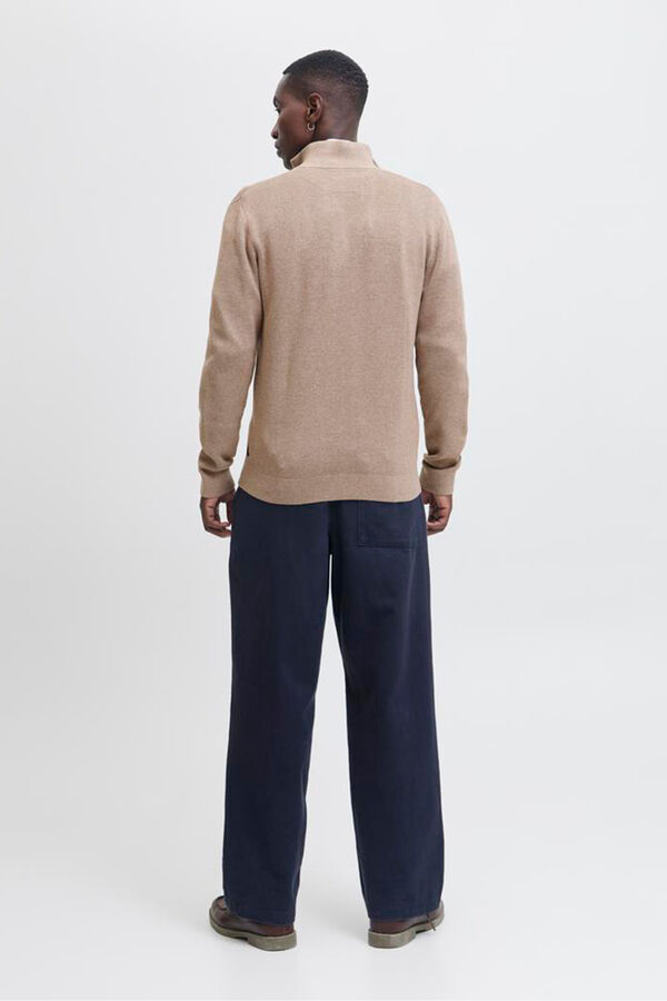 Jack & Jones Casaco de malha de malha estruturada Cinzento