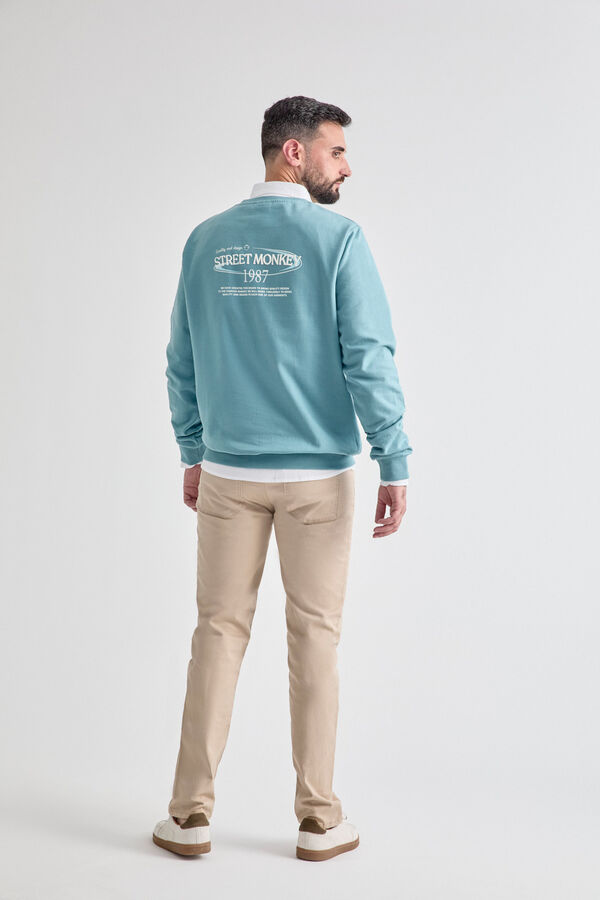 Street Monkey Sweatshirt  Azul