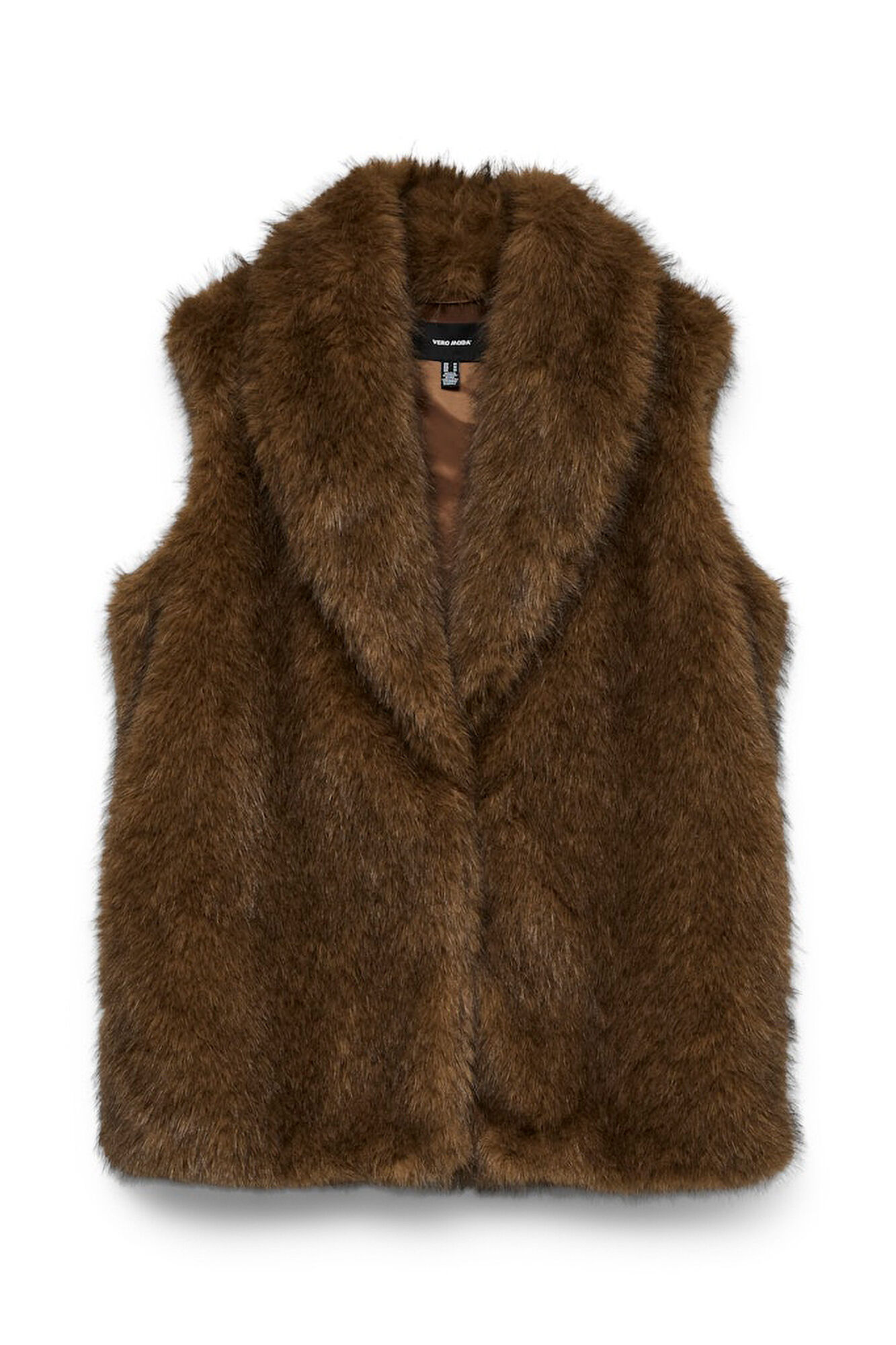 Vero Moda Chaleco efecto piel