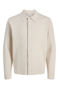 Jack & Jones Cardigan de gola polo