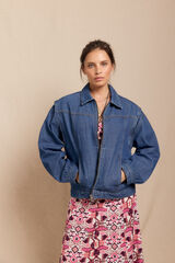 Slowlove Jaqueta bomber jeans  Azul
