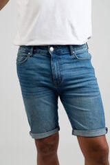 Privata Denim Bermuda shorts Blue