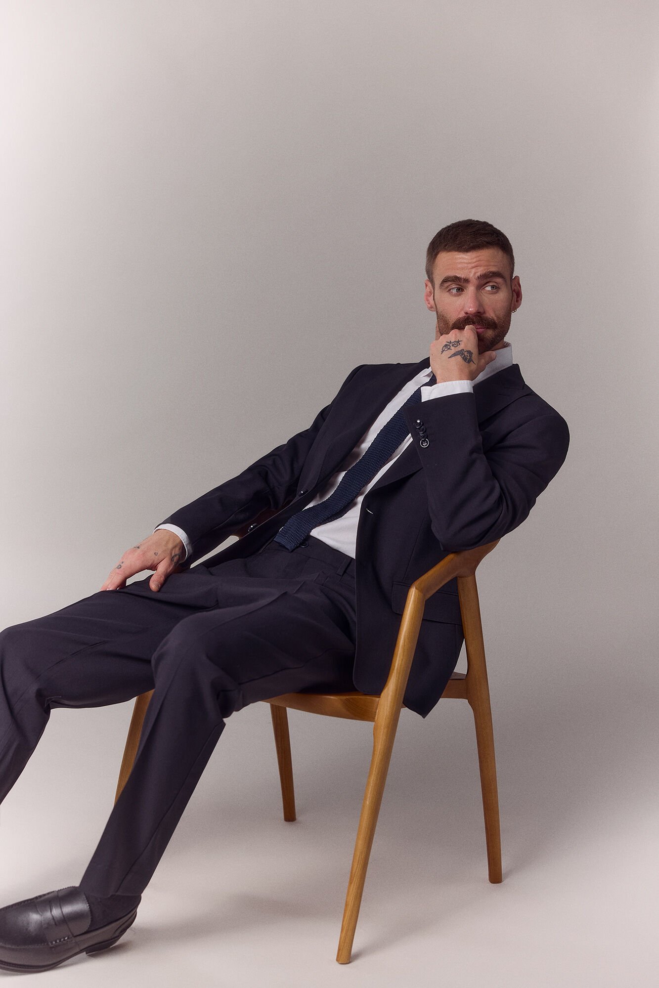 OOTO Americana traje solapa pico