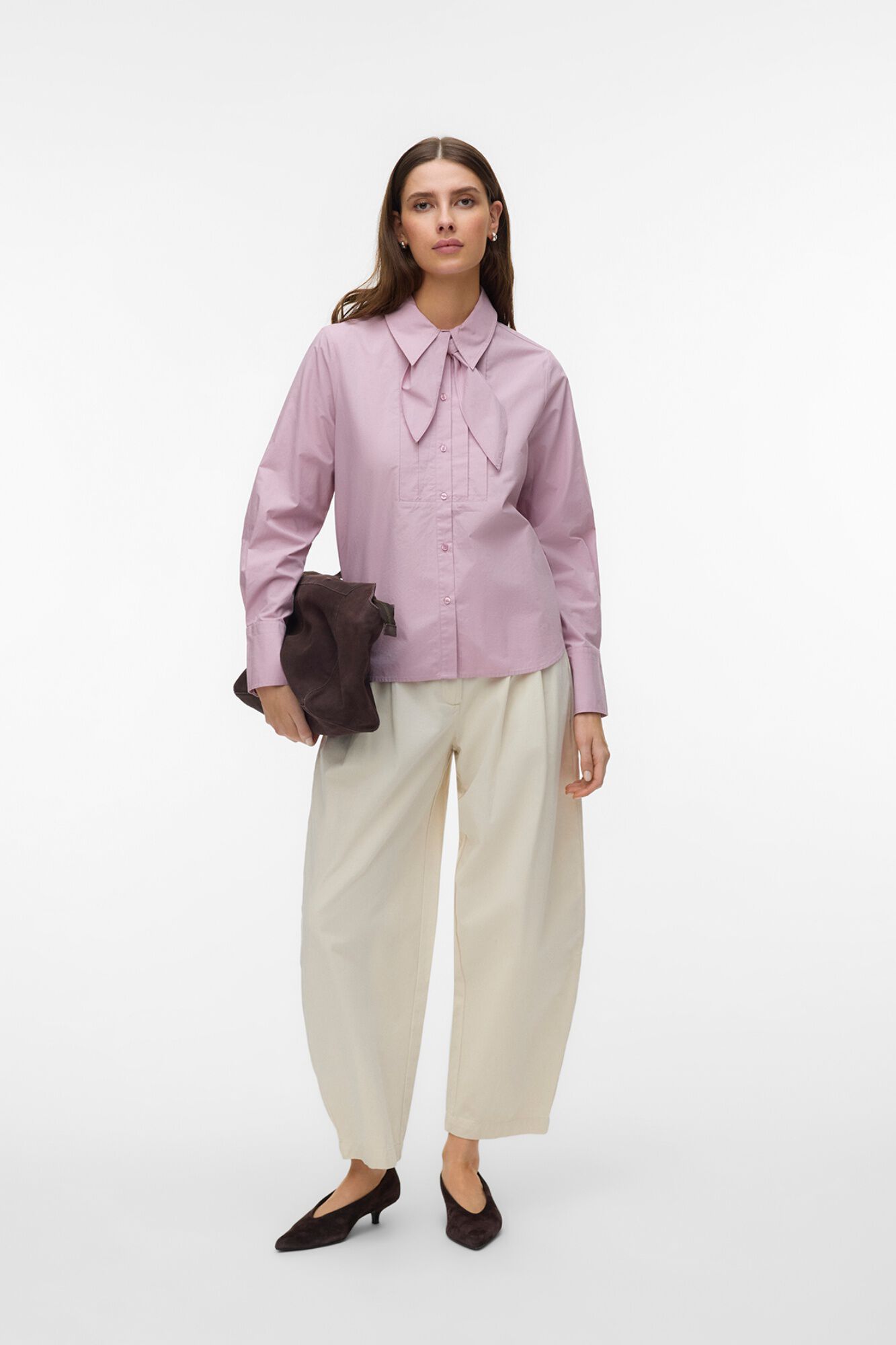 Vero Moda Camisa com la&ccedil;o remov&iacute;vel