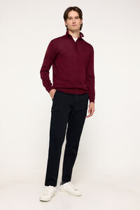 Gant suéter de lã merino