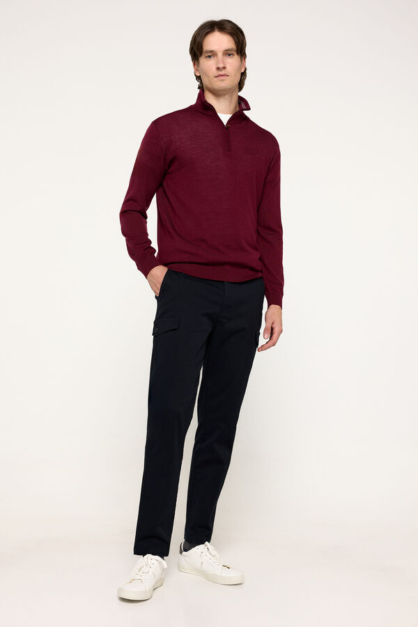 Gant suéter de lã merino Granada