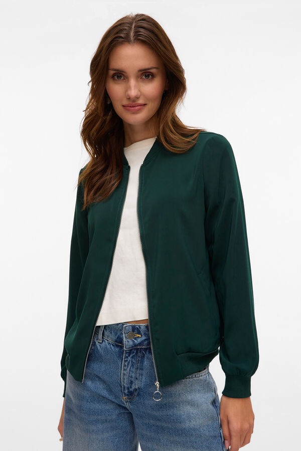 Vero Moda Blusão bomber Verde