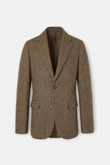 Silbon Blazer espiga Castanho
