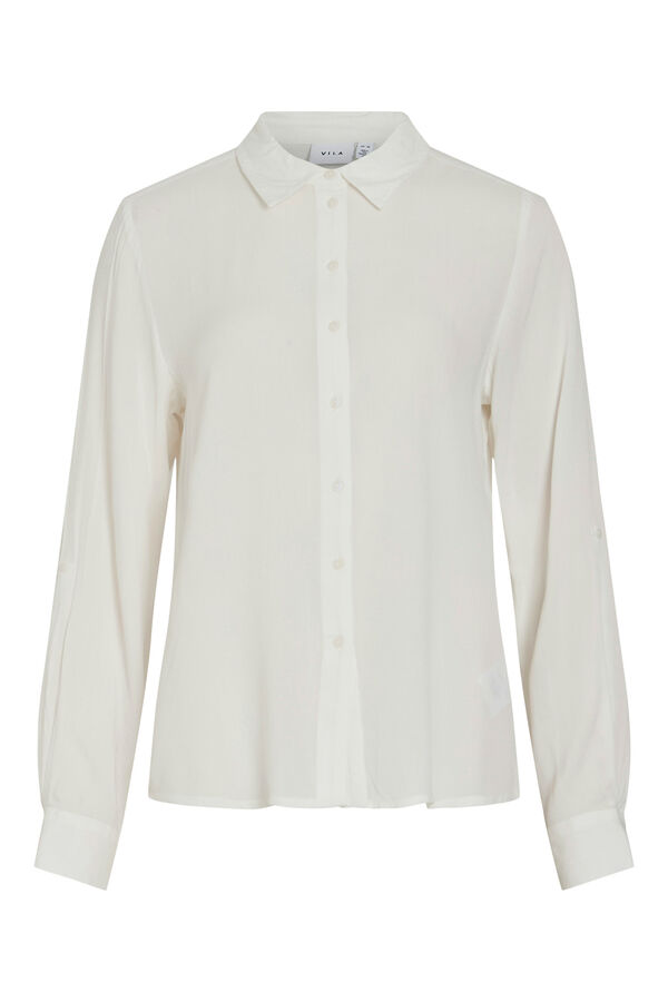 Vila Long-sleeved shirt Branco
